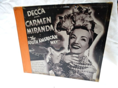 Carmen Miranda “The South American Way” Record Album