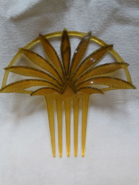 Art Deco Mantilla Comb