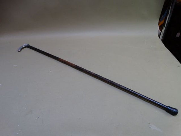 19th Century Silver-handled Cane