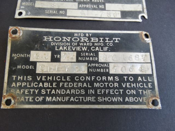 Trailer Plates