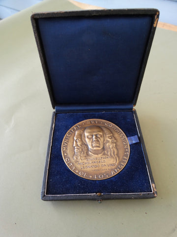 L.A. City Municipal Art Commission Medal: Ejnar Hansen