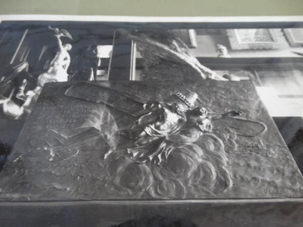 Frederico Giorgi: Photo of Flight of Lindbergh Sculpture