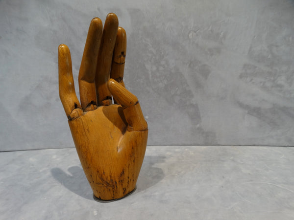 Wooden Articulated Display Hand