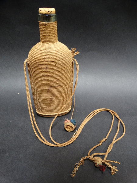 Native American "California Indian" Bottle Weaving