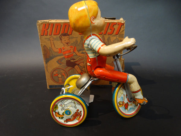 Kiddy Cyclist Tin Toy A2095