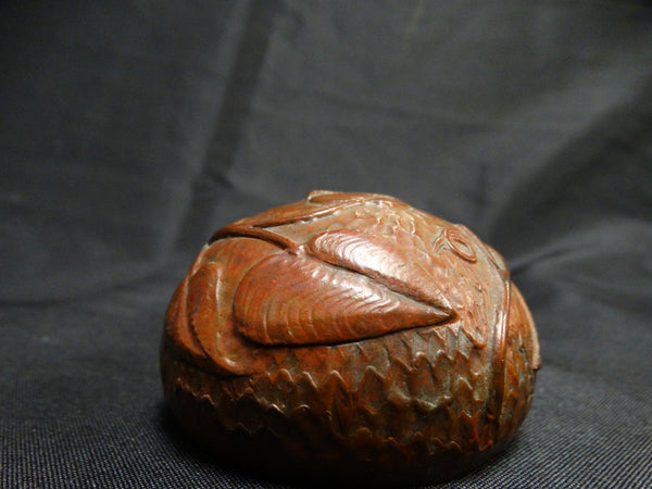 Arts and Crafts Copper Paper Weight by Buffalo of Pasadena