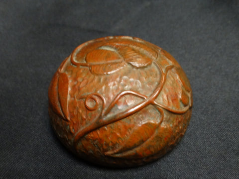 Arts and Crafts Copper Paper Weight by Buffalo of Pasadena