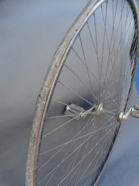The High Wheel of a Columbia Penny-Farthing Bicycle