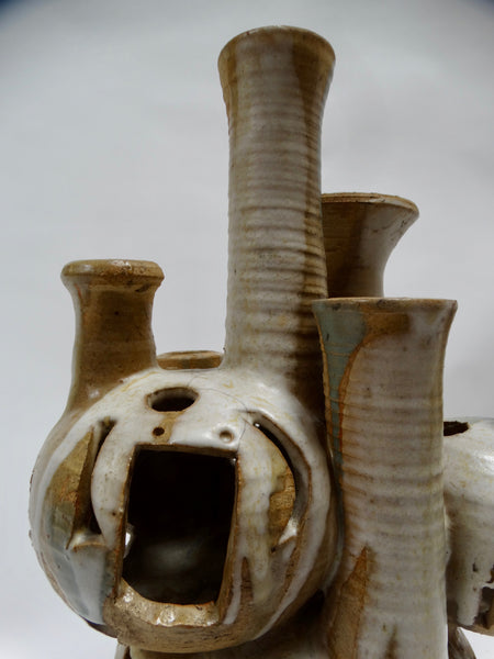 Brutalist Chimneys Pottery Piece