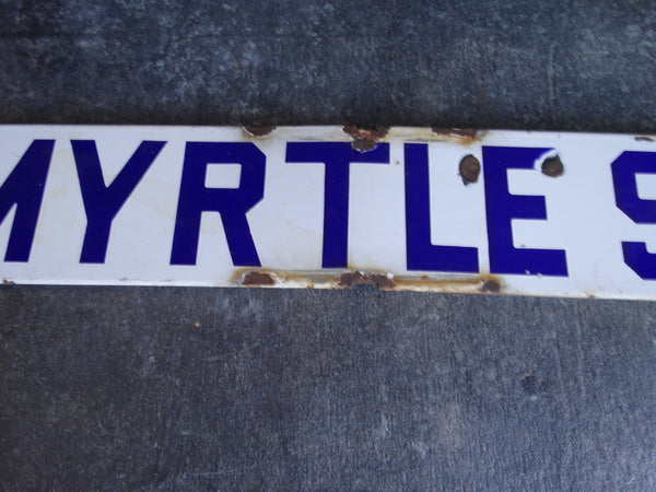 Bakersfied Street Sign Myrtle St A2315