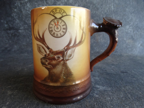 Fraternal Order of Elks Beer Stein Horn-shaped Handle A2361