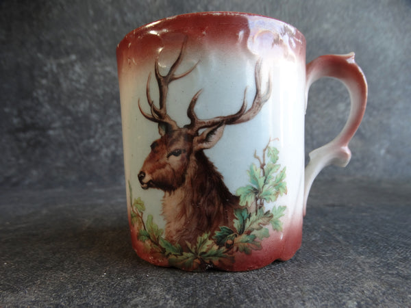 Porcelain Gentleman's Cup with Stag circa 1865 A2362