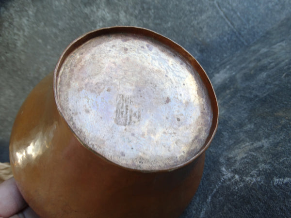 Hand-Hammered Arts & Crafts Vase A2377