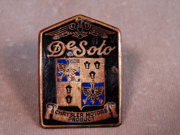 DeSoto Radiator Badge A2465