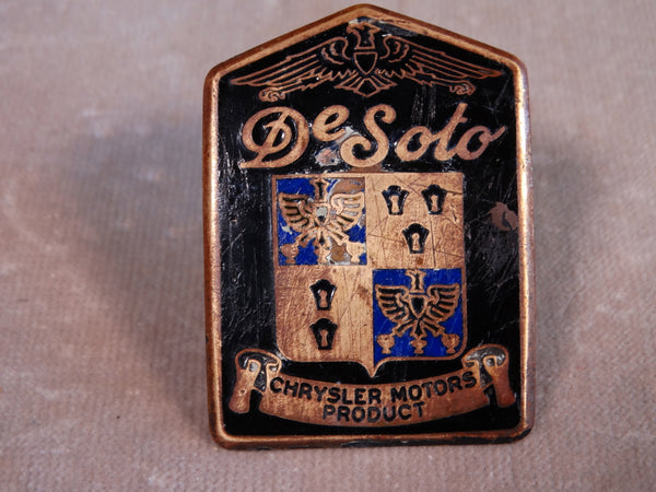 DeSoto Radiator Badge A2465