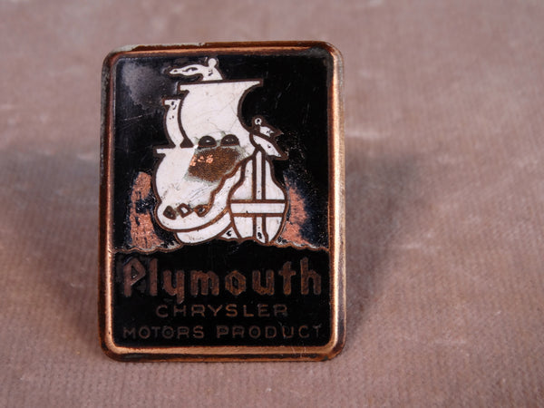 Plymouth Radiator Badge A2470