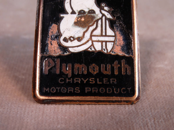 Plymouth Radiator Badge A2470