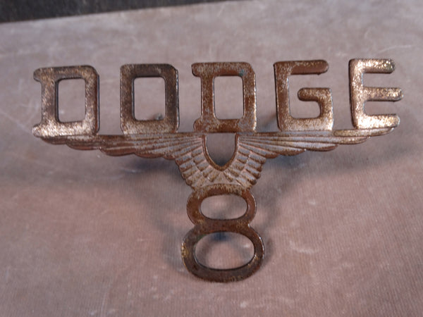 Dodge 8 Radiator Badge 1931-32 A2478