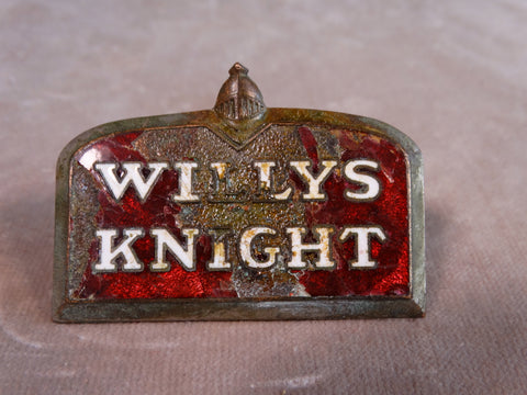 Willys-Knight Radiator Badge A2484
