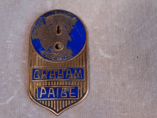 Graham Paige Back Plate A2490