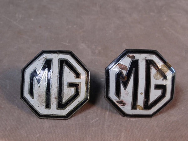 Pair of MG Radiator Badges A2492