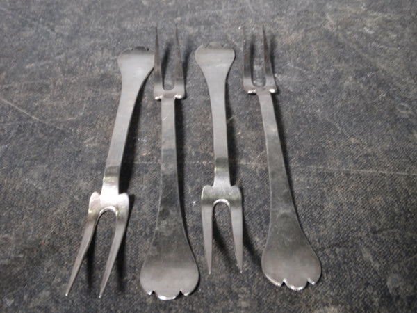 Set of 4 Sterling Game Forks A2531