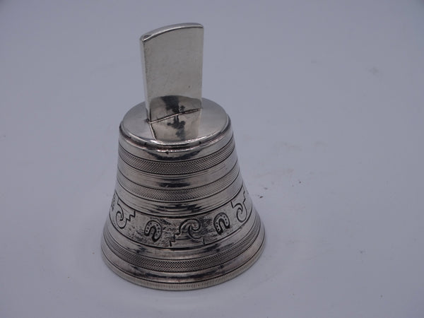 Sanborns Sterling Silver Dinner Bell c 1940 A2538