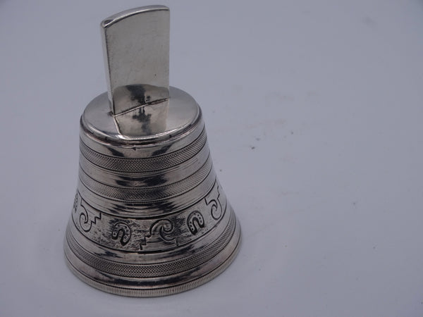 Sanborns Sterling Silver Dinner Bell c 1940 A2538