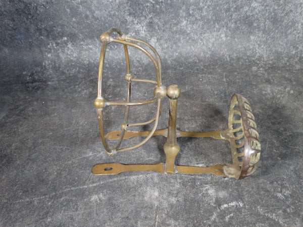 19th Century Solid Brass Shower Caddy A2546