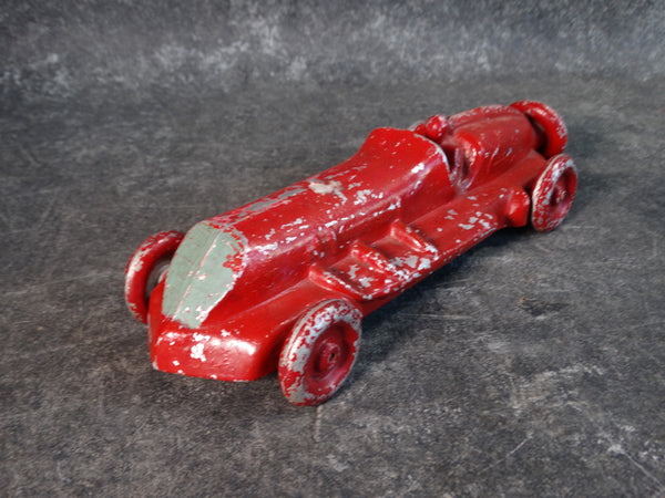 E.R. Roach Industries Sand-Cast Aluminum Race Car Painted Red circa 1945 A2573