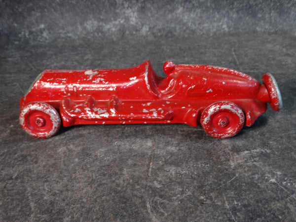 E.R. Roach Industries Sand-Cast Aluminum Race Car Painted Red circa 1945 A2573