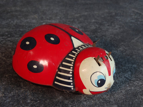 Lucky Ladybug - Frankonia Haji Tin Litho Toy A2634