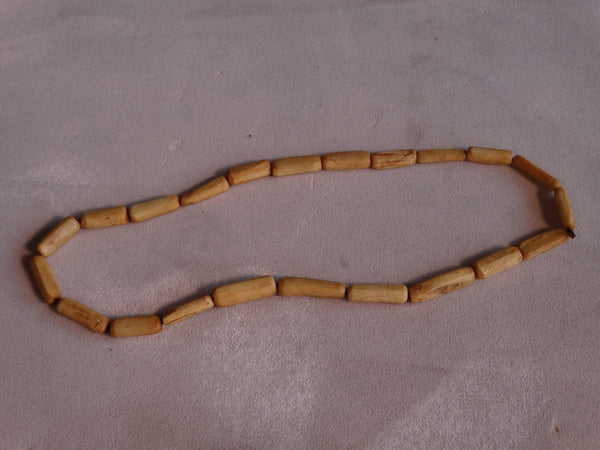 Paiute Bone Bead Necklace A2666
