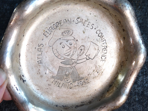 Esso European Sales Conference Promotional Ashtray 1952 A2698