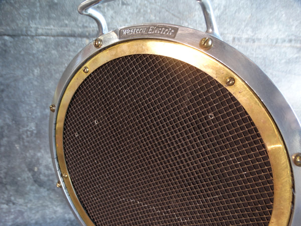 Western Electric Nickel-plated Brass Speaker #268782 A2718