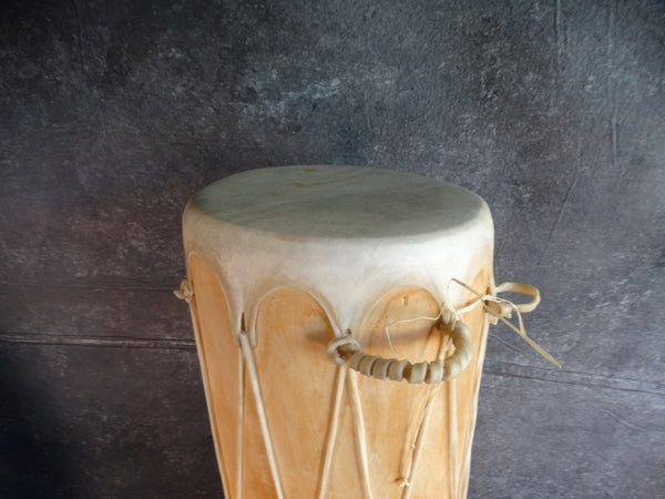 Contemporary Cowhide Indian Drum A2799