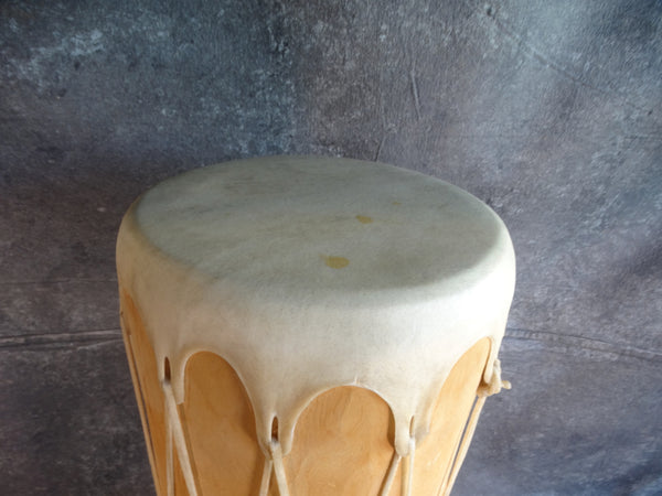 Contemporary Cowhide Indian Drum A2799