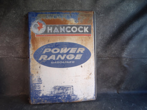 Hancock Power Range Gasolines Door Panel  1950s A2801