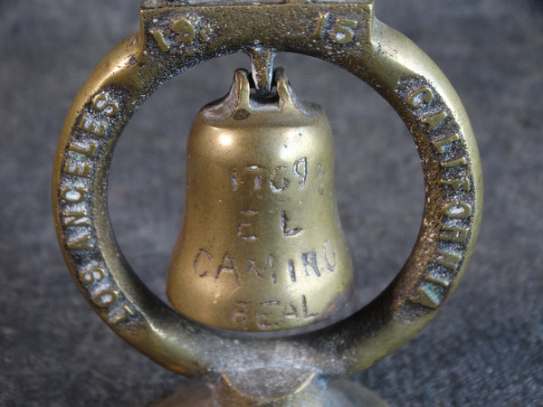 Panama Pacific Exposition 1915 - El Camino Real - Brass Bell A2841