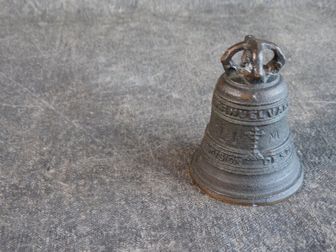San Manuel Mission Bronze Bell 1920s A2845
