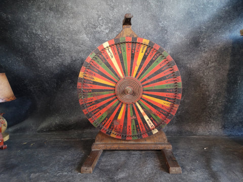 Table Top Game/Carnival Wheel c 1910-1920 A2855