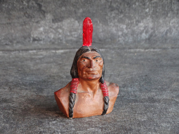 National Shawmut Bank Indian Advertising Bust 1947 A2857