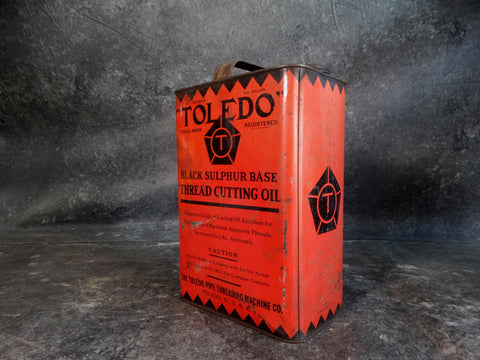 Toledo Black Sulphur Based Thread Cutting Oil Can A2871