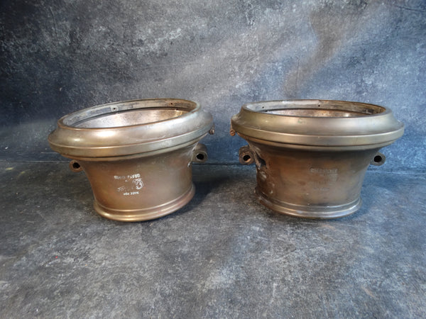 Gray & Davis for Cadillac Brass Headlights, pair, 1912-1914  A2891