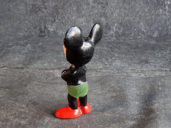 1930s Mickey Mouse - Painted Wood Composite Figure  A2902