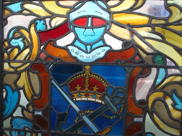 Heraldic Stained Glass Window A2903