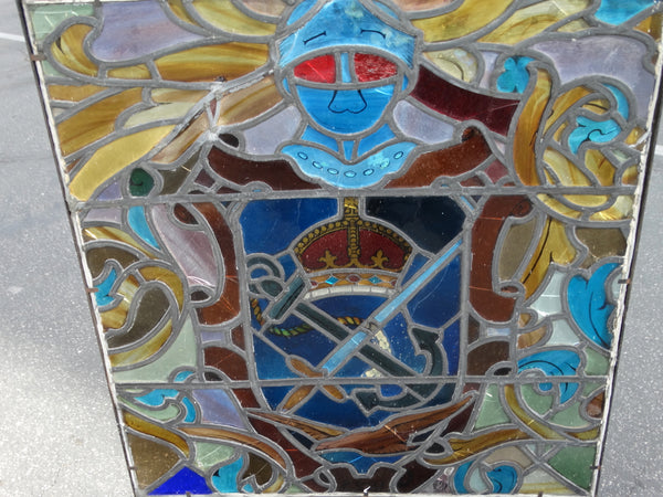 Heraldic Stained Glass Window A2903