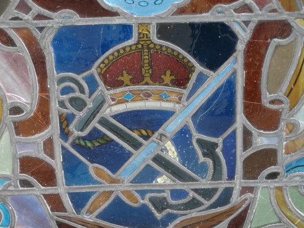 Heraldic Stained Glass Window A2903