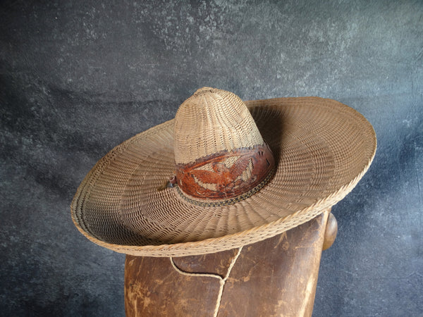 Rare Zacatecas Vintage Charro Sombrero  A2915