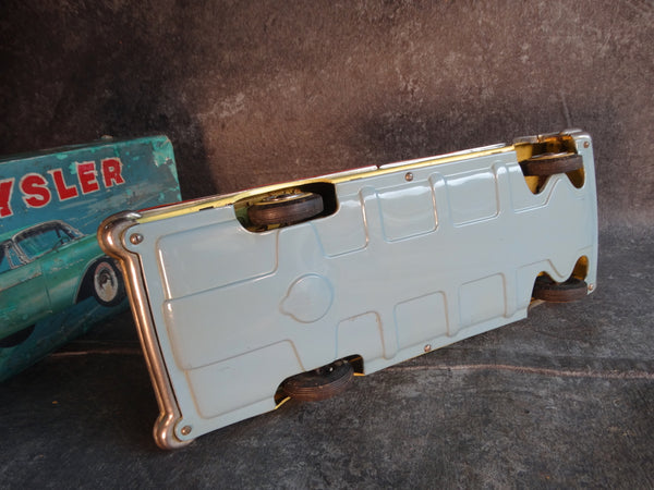 Alps/Iwaya Japanese Tin Toy 1957 Chrysler New Yorker with Box A2919